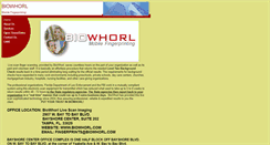 Desktop Screenshot of biowhorl.com